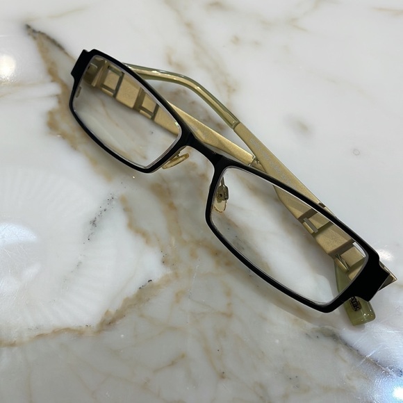 EVATIK 9005 Eyeglass Black Frames—Sleek!! Adjustable Nose Pads—Like New—$229 - Picture 3 of 12